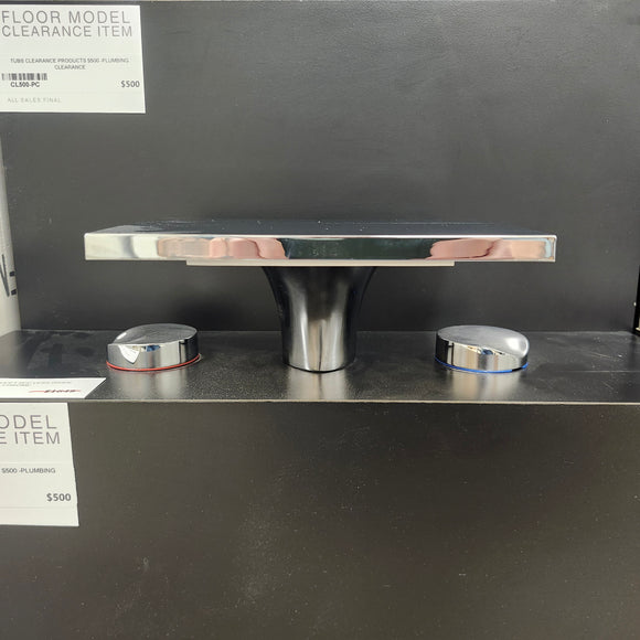 Hansgrohe Axor Series Bathroom Faucet 8cc 3 hole Maussaud Chrome Floormodel Clearance as is