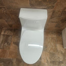 Kohler Veil 1pc Dual Flush Skirted White Toilet Floormodel Clearance as is M3 K1381-4