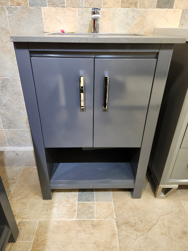 24" Fairmont Design Vanity & Countertop combo (as is)