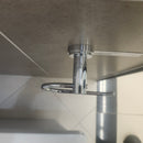 Rubinet H2O Toilet Paper Holder Bathroom Accessory Floormodel As is Clearance Chrome (H19)-3
