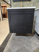 24" Dezign Market Shaker Vanity & Countertop Combo with Mirror (as is)