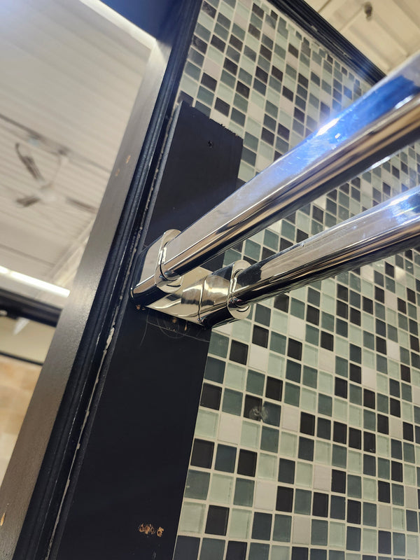 60x36 Shower Base and 60x79 Shower Door Combo (as is)