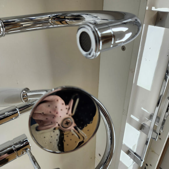 Rubi 3pc Roman Deck Tub Filler Floormodel Clearance as is
