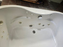Maax tub 72 x 36 hydmax living biscuit floormodel clearance as is m7-3