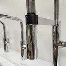 Blanco G-Neck Kitchen Sink Faucet Floor Model Missing the Handle Sold As is Floormodel Clearance-6