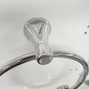 Vida Robe Hook Round Bathroom Accessory Floormodel Clearance As Is-2