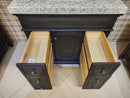 36" Fairmount Vanity & Countertop Combo with Mirror (as is) k3-4