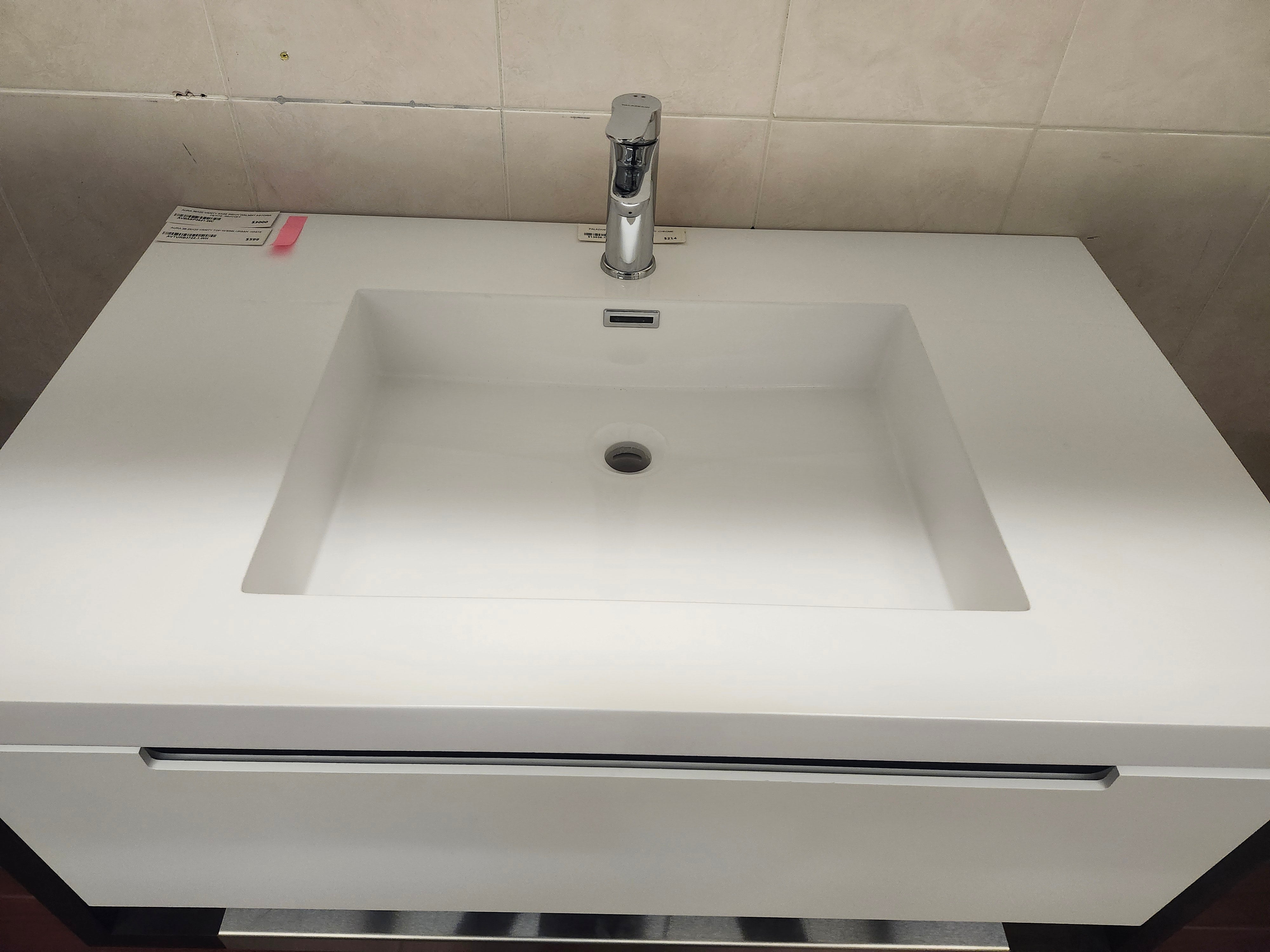 36" Aura Vanity with Countertop Combo (as is) - 0