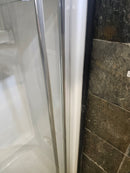 Maax walk in shower with door and built in seat (as is)-11
