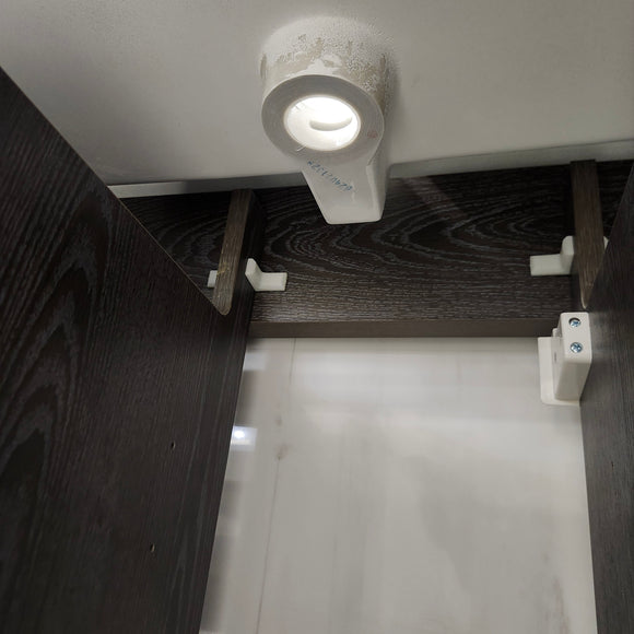 Vida Deco York 71 x 21 Vanity and Aura Countertop Sink Combo No handles Floormount Clearance as is L1