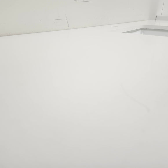 Vida 60 Inch Bathroom Vanity & Quartz Top Floormodel Clearance Sold As Is (212)
