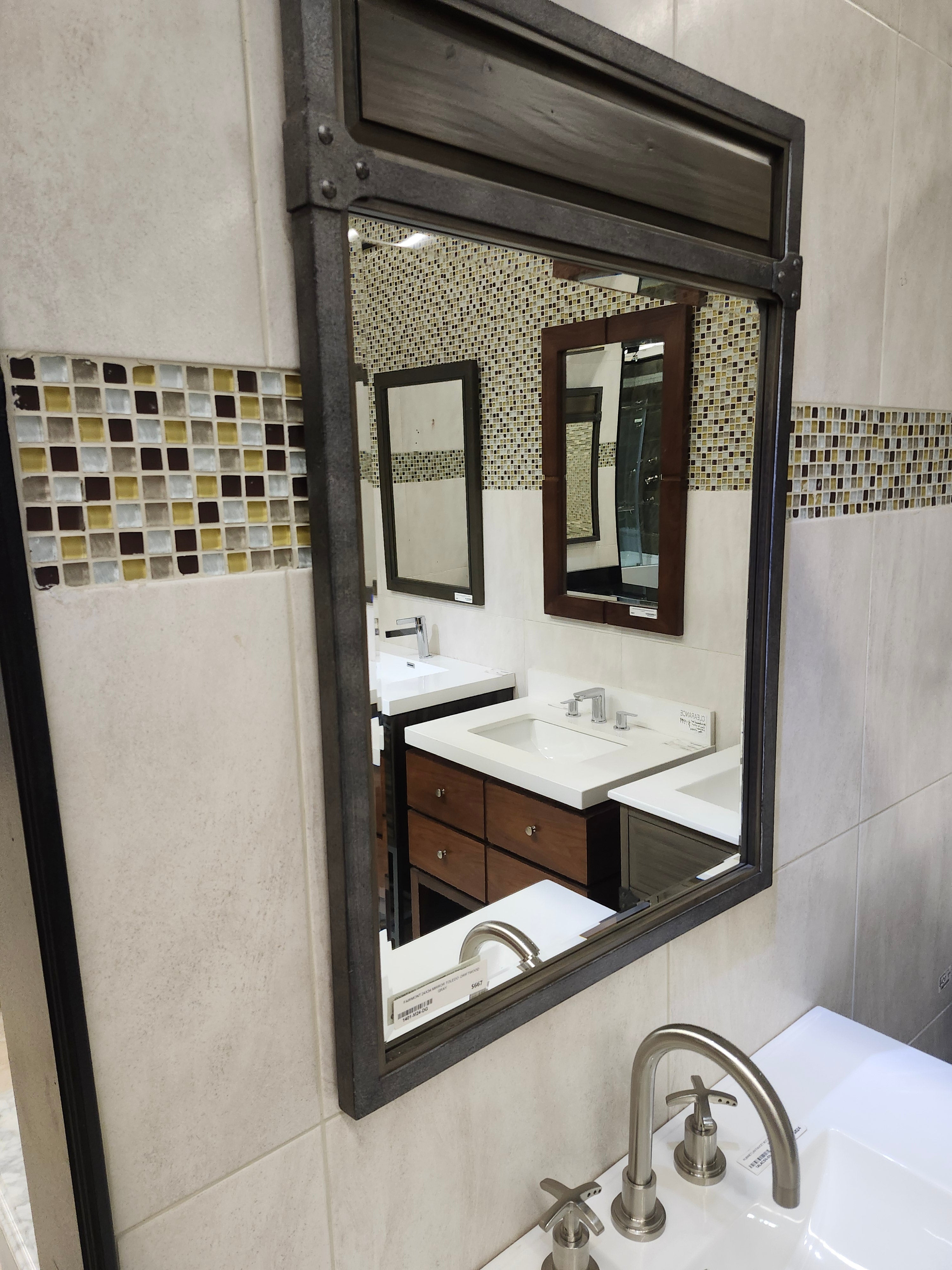 36" Fairmont Toledo Vanity & Countertop Combo with Mirror (as is)