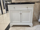 36" Fairmont Framinghm Vanity Base and Countertop Combo with Mirror (as is) k11-8