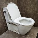 Duravit Starck 1 piece Toilet with Seat Elongated White Floormodel Sold as Is H11-4