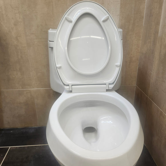 Kohler Cimarron 1pc Skirted Toilet Comfort Height White K3619 Floormodel Clearance As Is (H17)