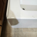Produits Neptune 60 x 32 Pia Left Hand Alcove Bathtub with Skirt Floormodel Clearance as is m10-6