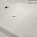 Vida Deco York 71 x 21 Vanity and Aura Countertop Sink Combo No handles Floormount Clearance as is L1-6