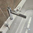 Maax 72 x 36 Arofeel Aigo 102788055 Built in Tub Aquabrass Roman Deck Faucet Volare F1018 Combo Floormodel Clearance M8-10