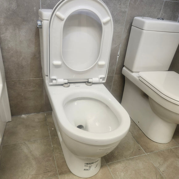 Duravit Starck 2pc Toilet with Seat Combo Floormount Sold As Is (I16)