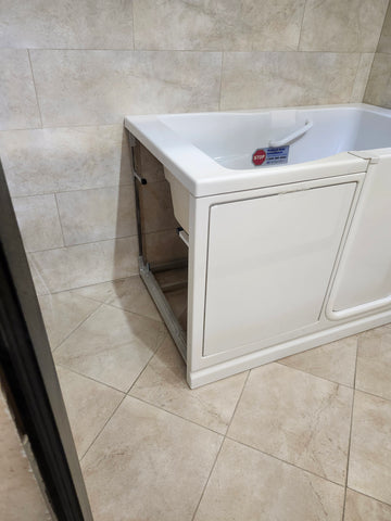 sit down jacuzzi walk in tub (as is) k12 - 0