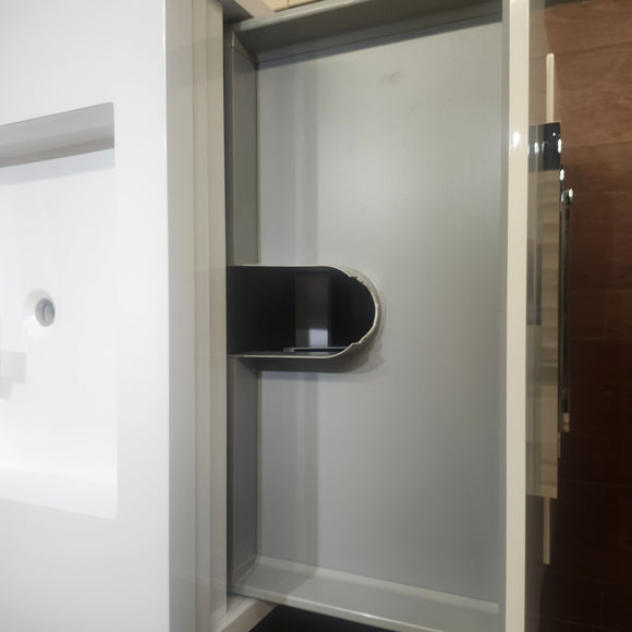 Aura Plato 36 inch White Vanity and Countertop Sink Combo as is Floormodel Clearance