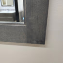 CB 20 x 32 Grey Vanity Mirror Sold as is Floormodel Clearance Isle next to G-9