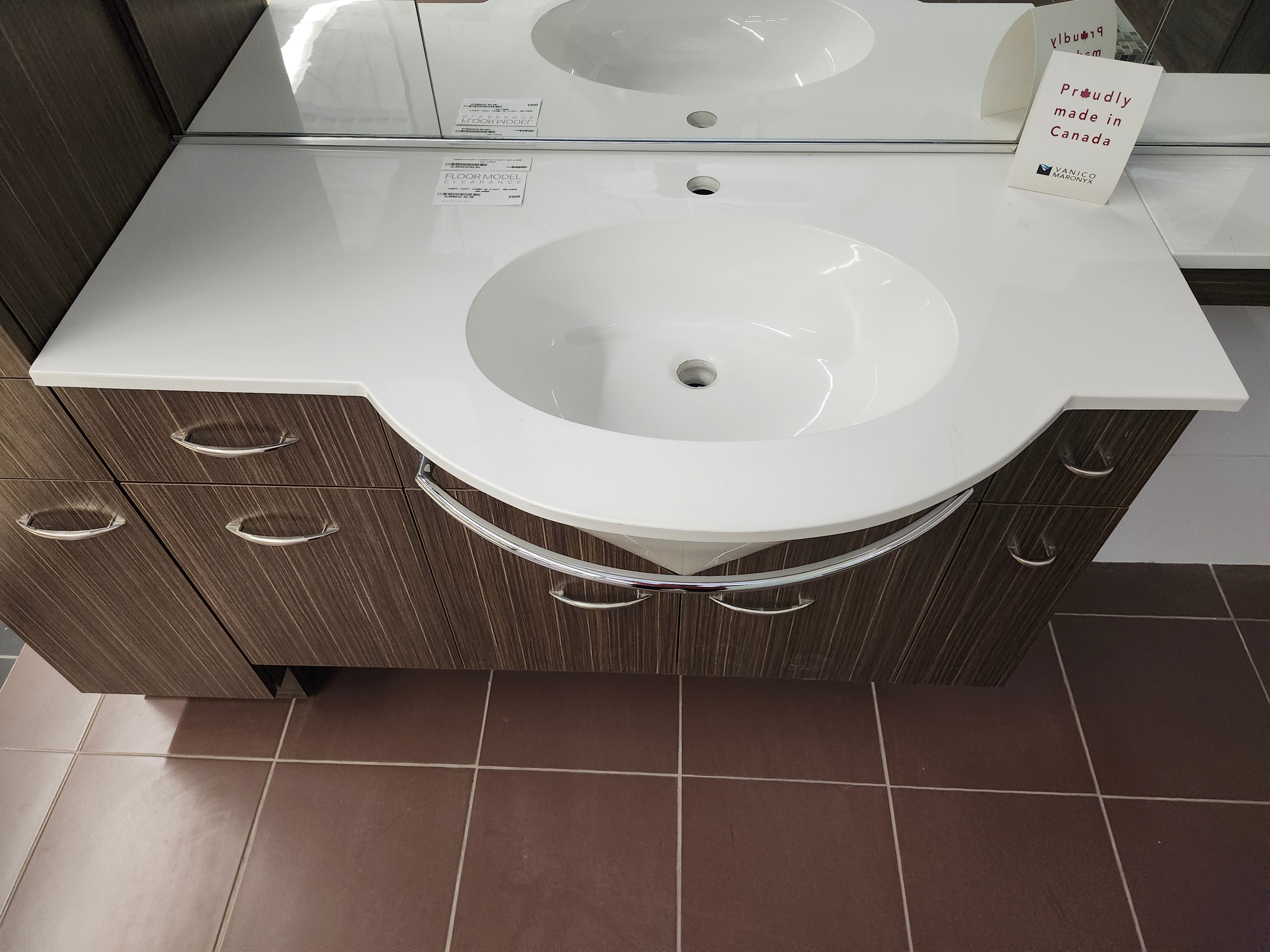 82" Vanico Avanti Vanity Combo (as is)