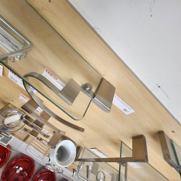 Vida 940 Series Glass Shelf Bathroom Accessory Floormodel Sold As is