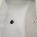 48" Aura Glossy White Plato Vanity with Countertop Combo (as is) J12-7
