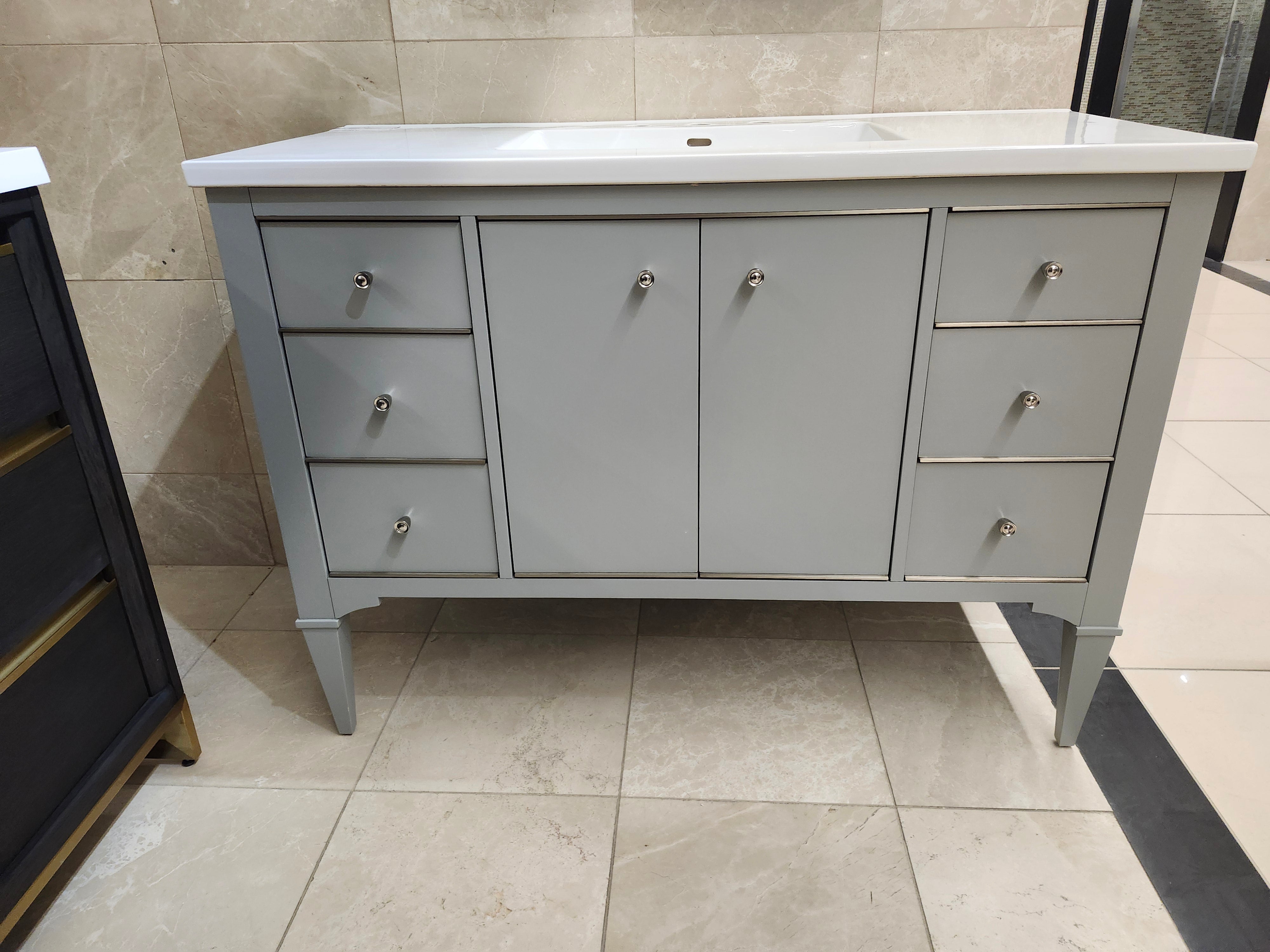 48" Fairmount Charlotte Vanity & Countertop Combo with Mirror (as is)