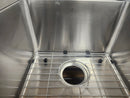 Vida Acute 32" x 18" Stainless Steel Square Undermount Kitchen Sink Floormodel Clearance As is-2