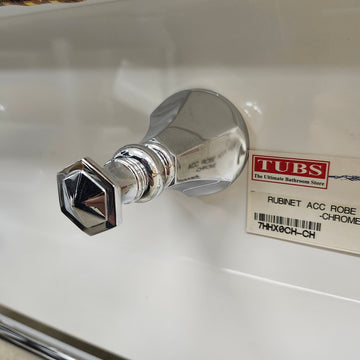 Rubinet Hexis Robe Hook Floormodel Sold As Is