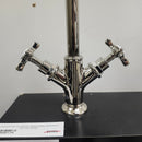 Hansgrohe Axor Series 1 Hole Single Faucet Montreux Cross Handles Polished Nickel Floormodel Clearance as is-6