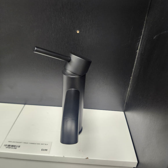 Vida Dax Single Hole Matte Black Faucet Floormodel Clearance Sold as is (153)