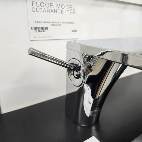 Hansgrohe Axor Series Bathroom Faucet 1 Hole Maussaud Chrome Floormodel Clearance as is