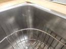 Franke NCX120-29 Sink - Undermount Double Concerto Creased Bottom SS Kitchen Sink Floormodel Clearance as is-9