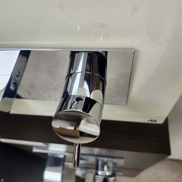 Aquabrass Hey Joe Wallmount Bathroom Faucet Single Handle Vessel Floormount Clearance As Is