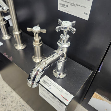 Hansgrohe Axor Series Single 1 Hole Single Pantry Faucet Montreux Cross Handle Chrome Floormodel Clearance as is