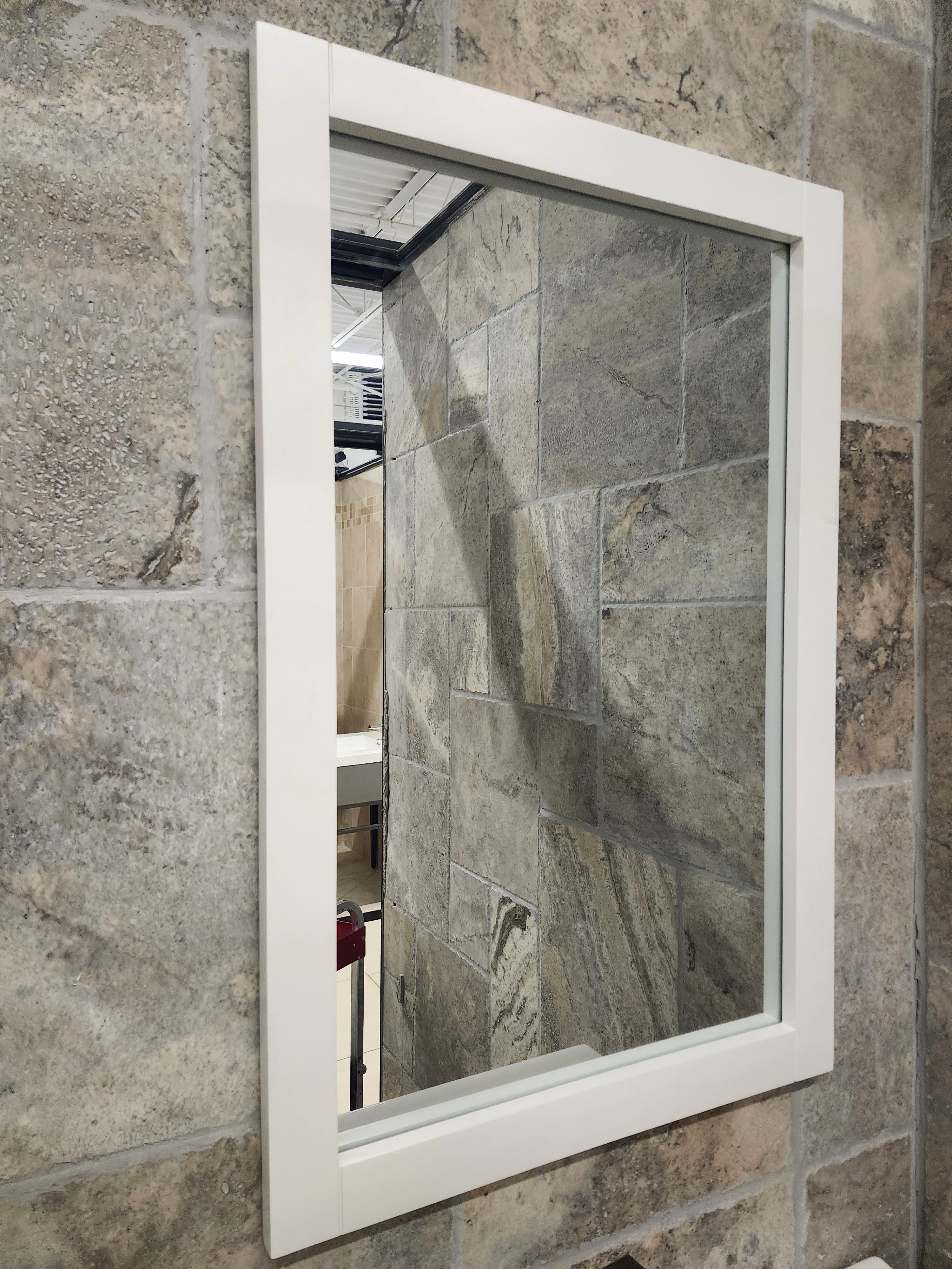 30" Vida Vanity and Countertop Combo with Mirror (as is) - 0
