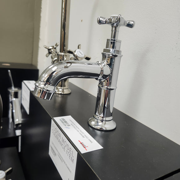 Hansgrohe Axor Series Single 1 Hole Single Pantry Faucet Montreux Cross Handle Chrome Floormodel Clearance as is
