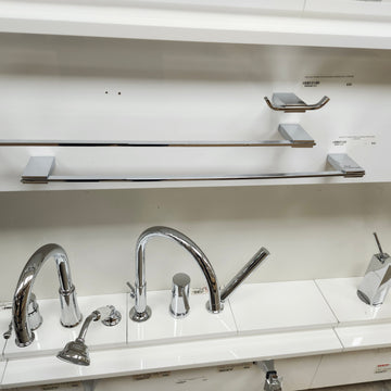 Vida 940 Series 24 Inch Towel Bar Bathroom Accessory Chrome Finish Floormodel Clearance As Is