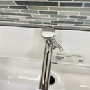 Bathroom Vanity Faucet single Hole and Single Lever Low Profile Floormodel Clearance Sold as is G6-11