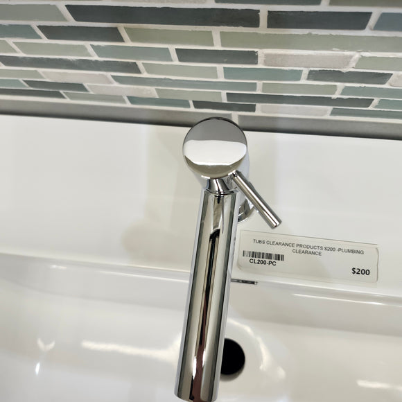 Bathroom Vanity Faucet single Hole and Single Lever Low Profile Floormodel Clearance Sold as is G6