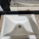 Native Trails Drop In Bathroom Sink 18 x 12 Montecite Pearl Floormodel As Is samor l15-2