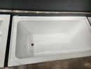 Aura Alcove Tub with Skirt Floormodel Clearance with Skirt Left Hand Drin As is 60 x 32 forma-3