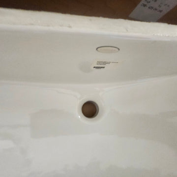 Kohler Ladena 21 x 14 Square Almond Undermount Bathroom Vanity Sink Floormodel k2215 Clearance As is M10 - 0