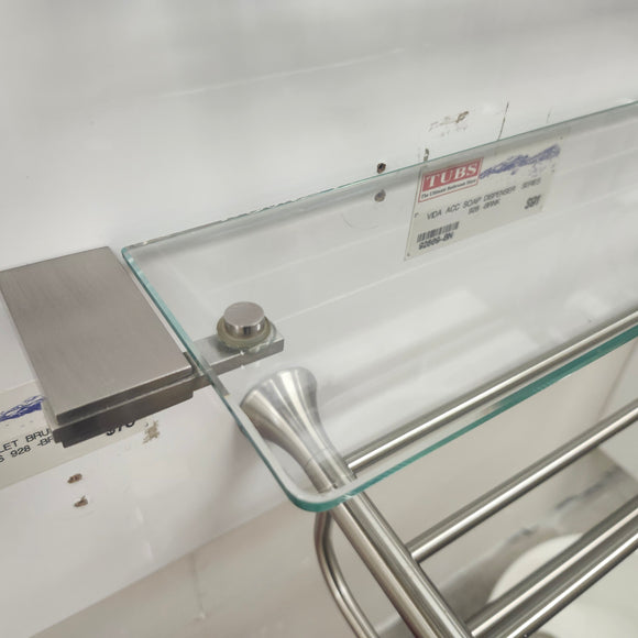 Vida 928 Series Glass Shelf Bathroom Accessory Floormodel As Is