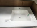 66 x 22 1/4 Double Sink Countertop for Bathroom Vanities White Floormodel Clearance As is-2