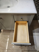 36" Fairmont Vanity & Countertop Combo with Mirror (as is) charlotte k7-3