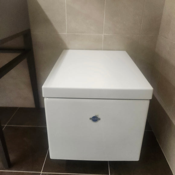 Duravit Starck X Wallhung Elongated Square Toilet As Is Floormodel Clearance J11 00668110000 2204090001